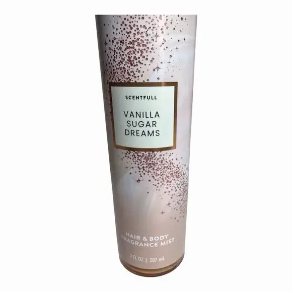 Scentfull Vanilla Sugar Dreams Hair & Body Fragrance Mist Spray 7 fl oz New! - Picture 3 of 3